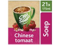 Unox Cup-a-Soup Chinese Tomaat, Soep, 175 ml (pak 21 stuks)