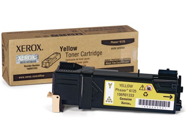 Toner Xerox Phaser 6125 1K geel